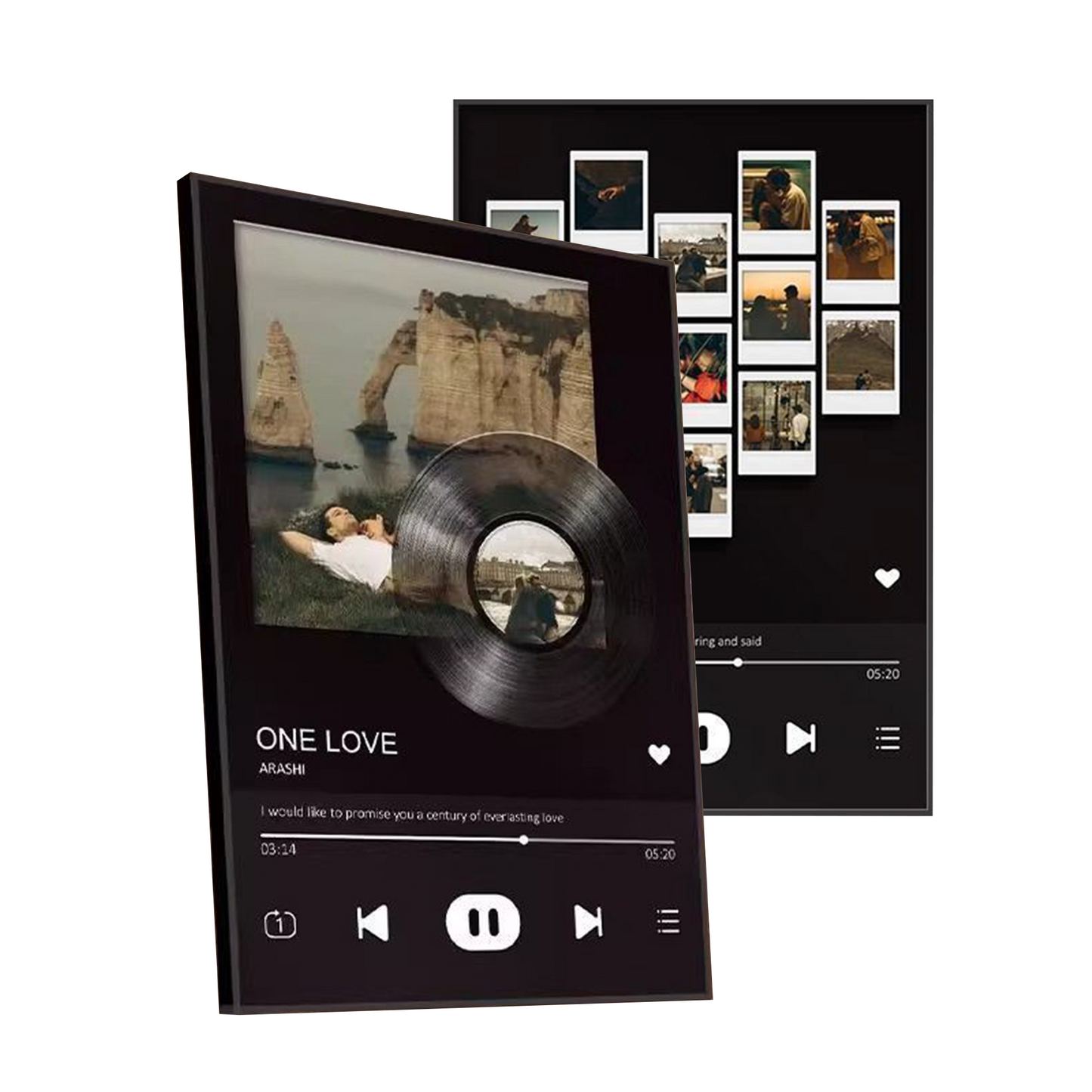 Custom Film Strip Photo Frame | Personalized Collage Print Gift for Couples & Besties | DIY Wedding & Anniversary Wall Art