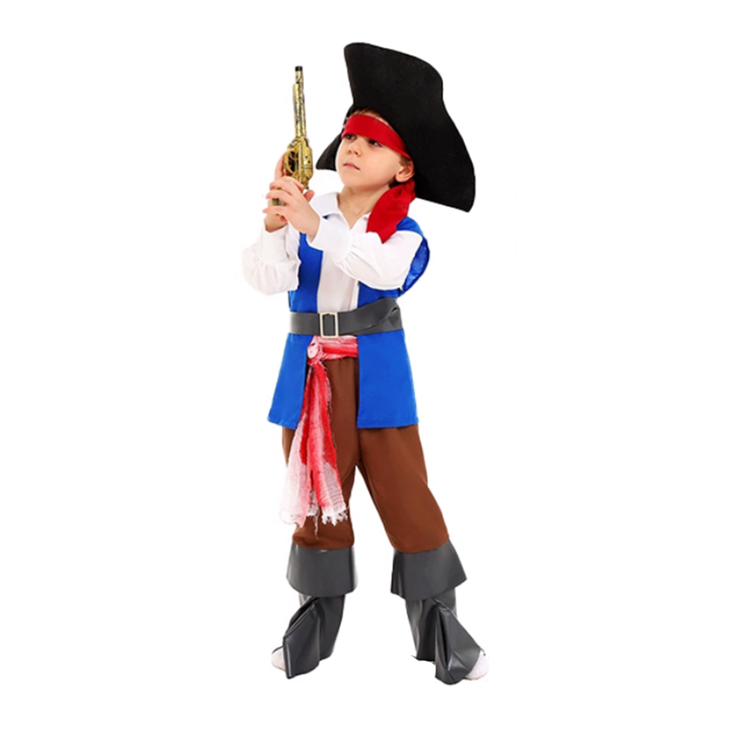Cosplay Kid Pirate Costume: Pirates of the Caribbean Outfit Boy/Girl party X party