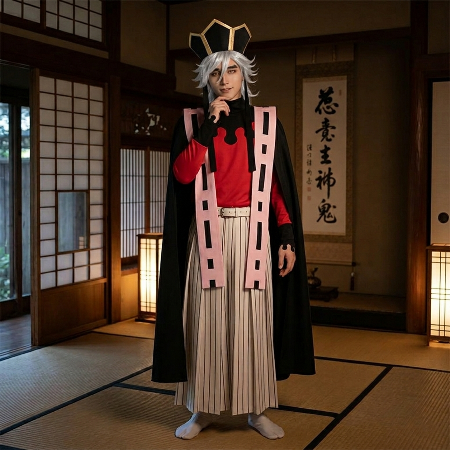 Manjiyuan Doma Demon Cosplay Costume – Upper Moon Two Anime Set G004 party X party