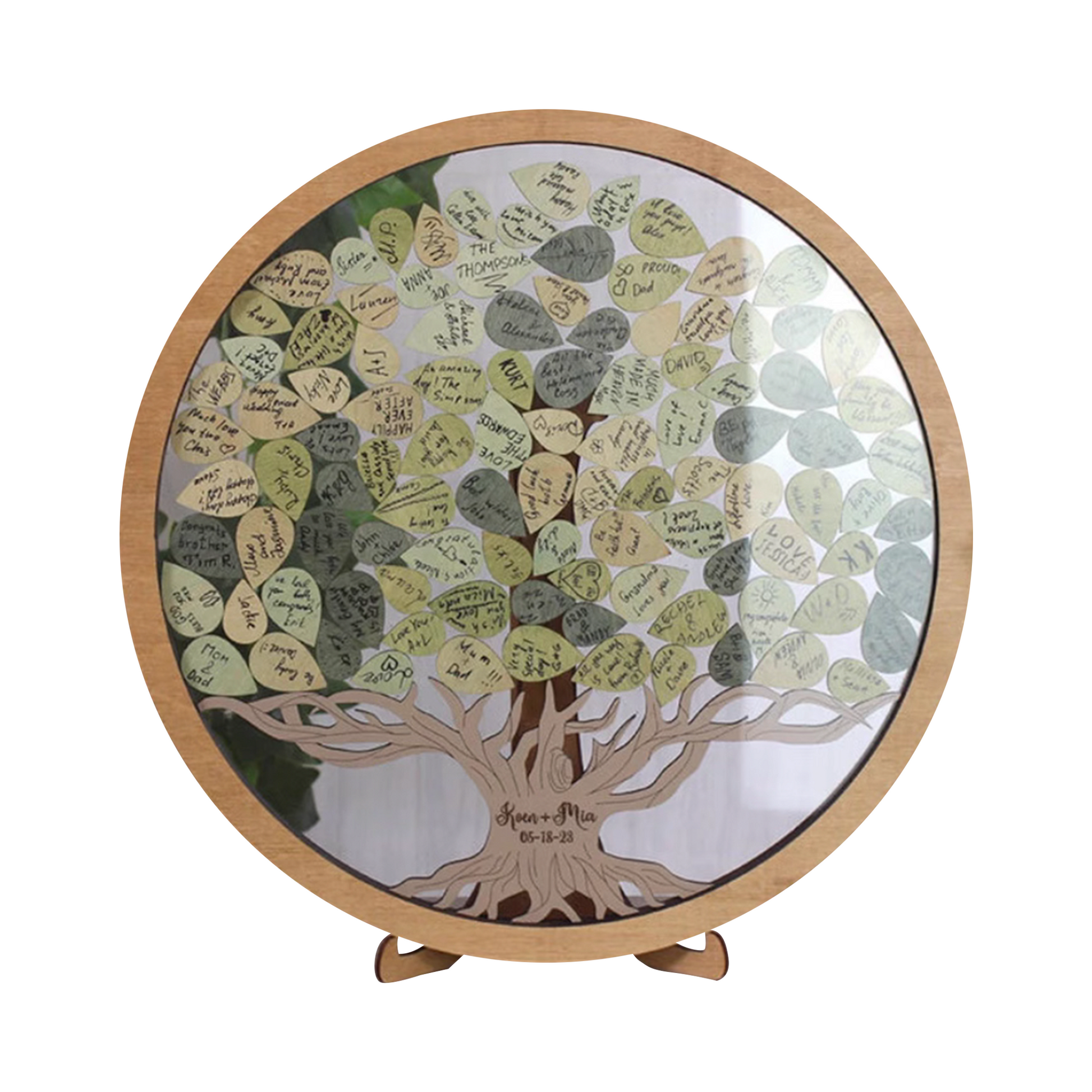 Big Tree Style European Guest Message Display Stand party X party