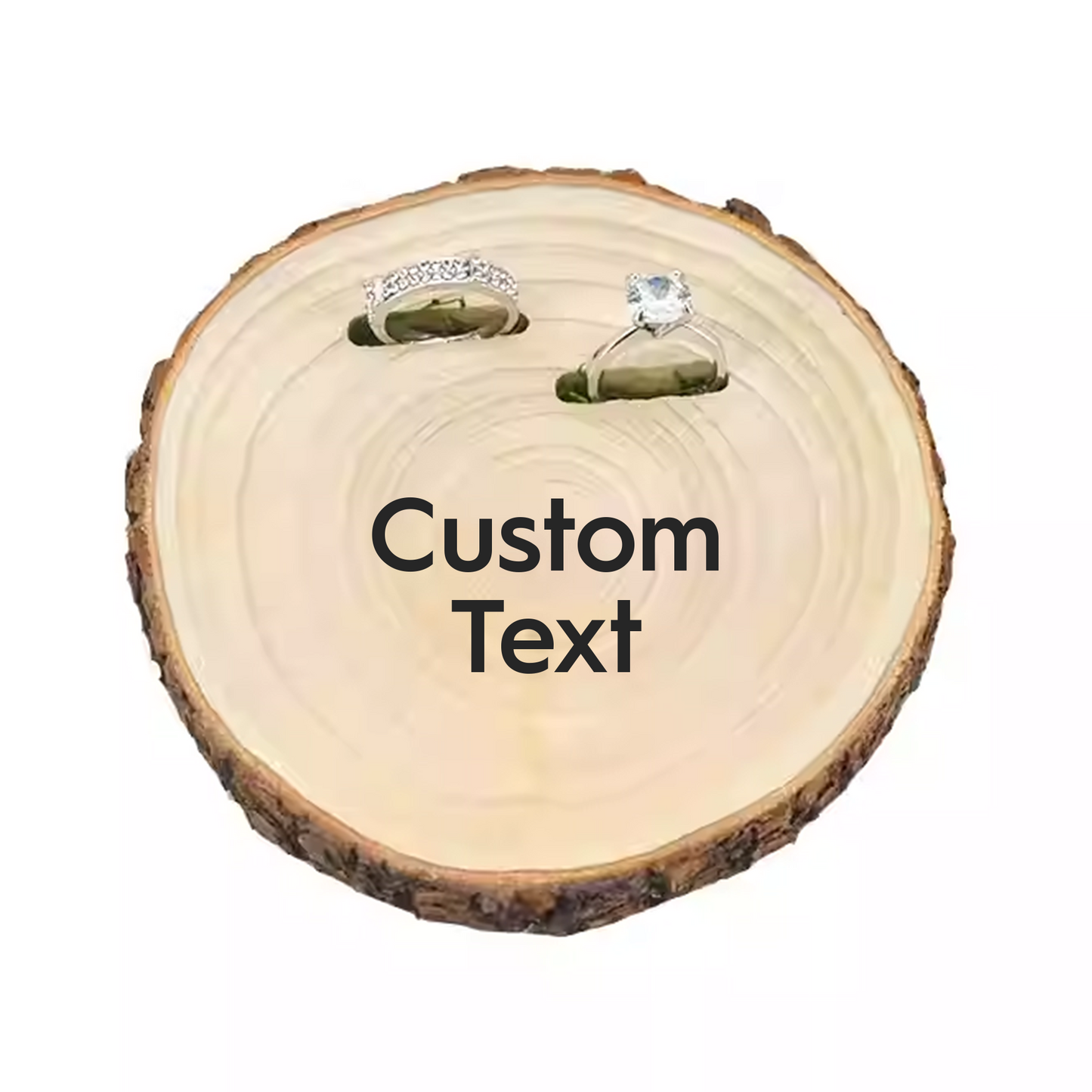 Vintage Engraved Wooden Proposal Ring Holder/Tray, European Wedding Ring Holder/Tray party X party