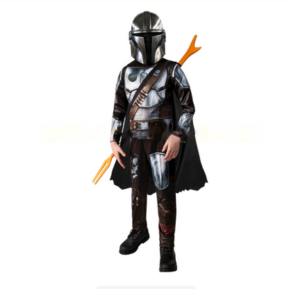 Halloween Star Wars Baby Yoda Children's Costume for Performance/Dress-up party X party