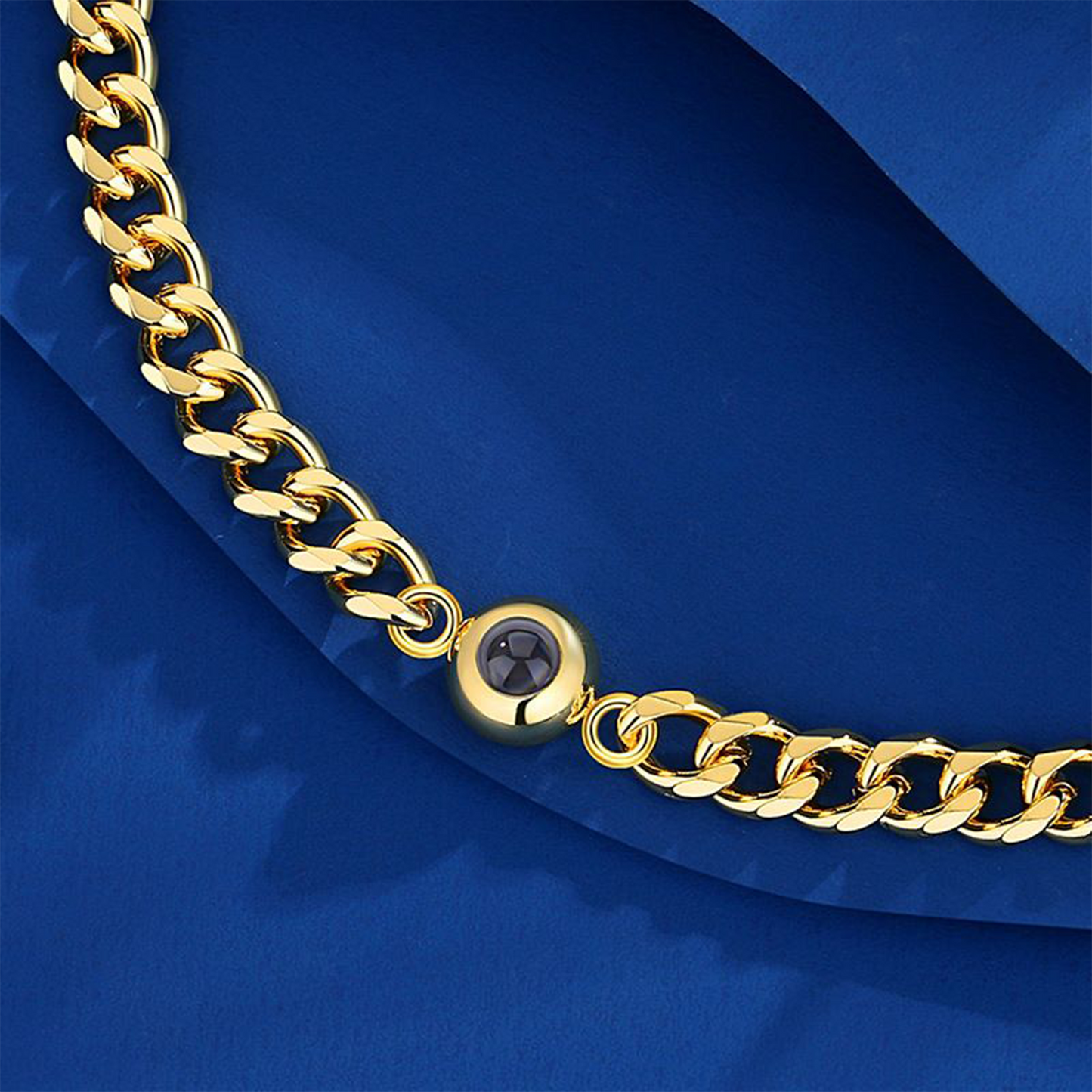 High-End Cuban Chain Projection Bracelet