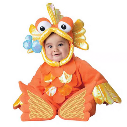 Halloween Baby Dinosaur-Shaped/Themed Infant Animal Jumpsuit/Onesie Costume. party X party