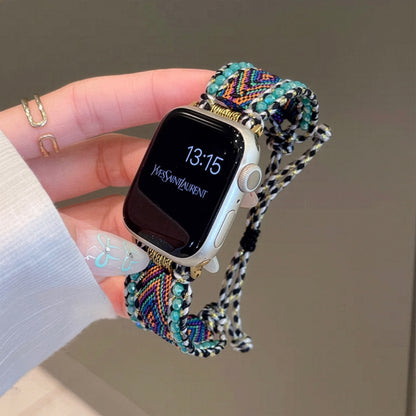 Apple Watch Ethnic Style Canvas Strap – Creative Summer Band SW-26 party X party