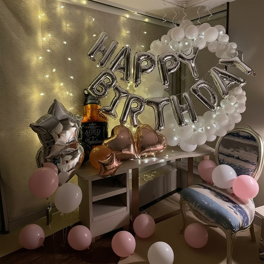 3D Big Moon Decoration Set Door-to-Door Decoration Service--H004