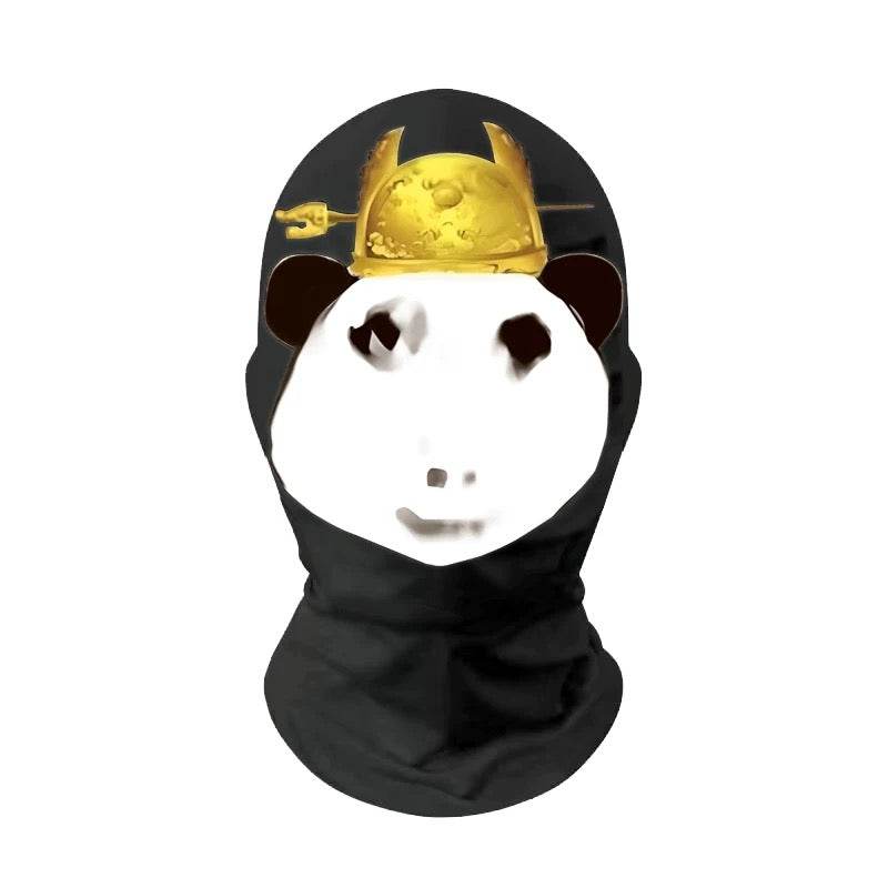 Funny & Creepy Full-Head Character Hoods – Balaclava Style Face Covers for Pranks, Cosplay & Halloween - party X party