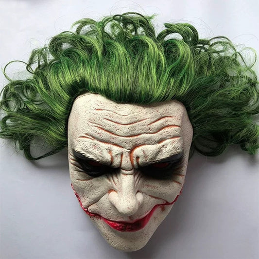 Scary Clown Horror Masks for Halloween | Latex Cosplay Inspired by "It" and Joker Versions - Party X party