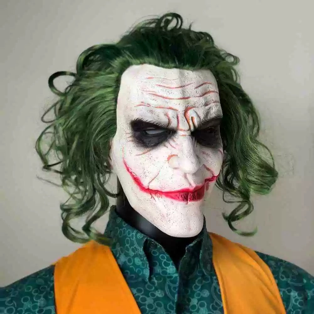 Scary Clown Horror Masks for Halloween | Latex Cosplay Inspired by "It" and Joker Versions - Party X party