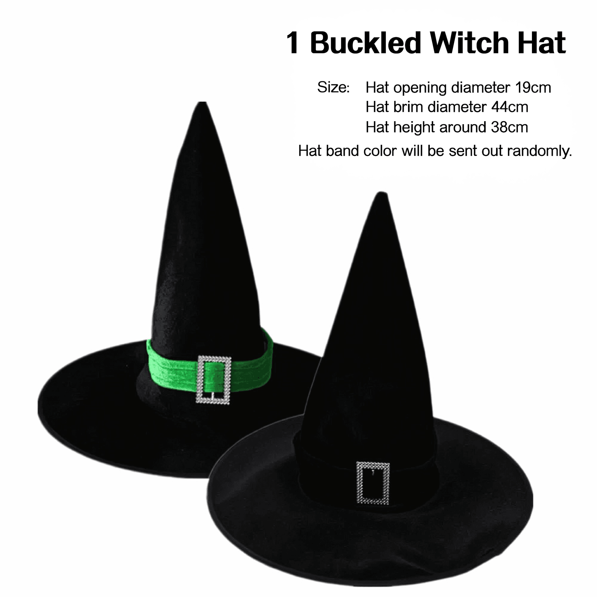 Halloween Witch Hat Costume Accessory – Assorted Designs | Kids & Adults - party X party