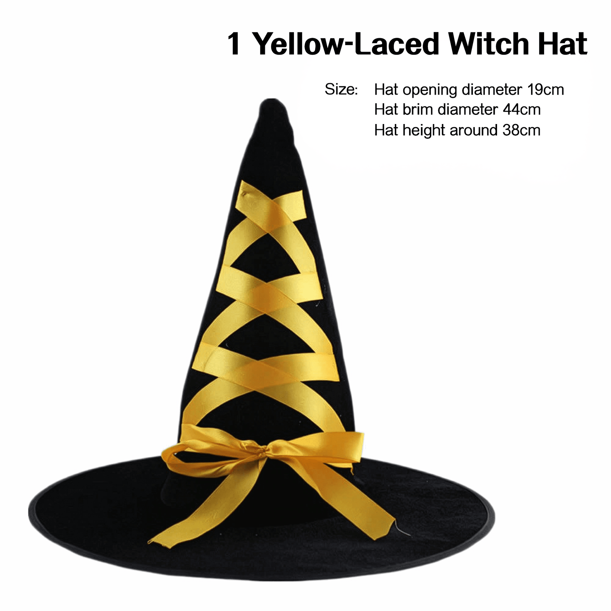 Halloween Witch Hat Costume Accessory – Assorted Designs | Kids & Adults - party X party