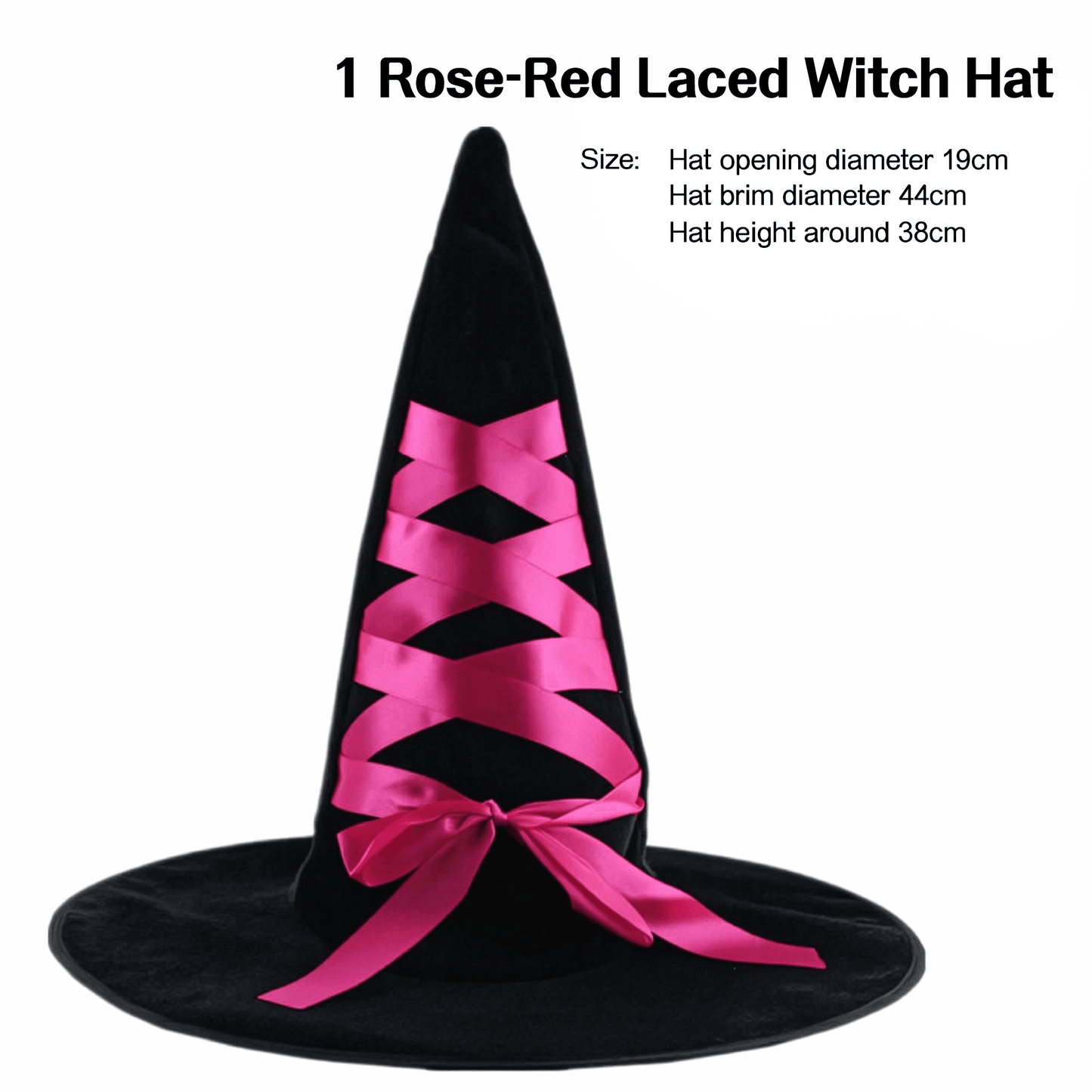 Halloween Witch Hat Costume Accessory – Assorted Designs | Kids & Adults - party X party