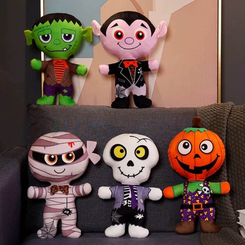 Halloween Plush Dolls Collection – Cute & Spooky Soft Toys for Kids and Collectors - party X party