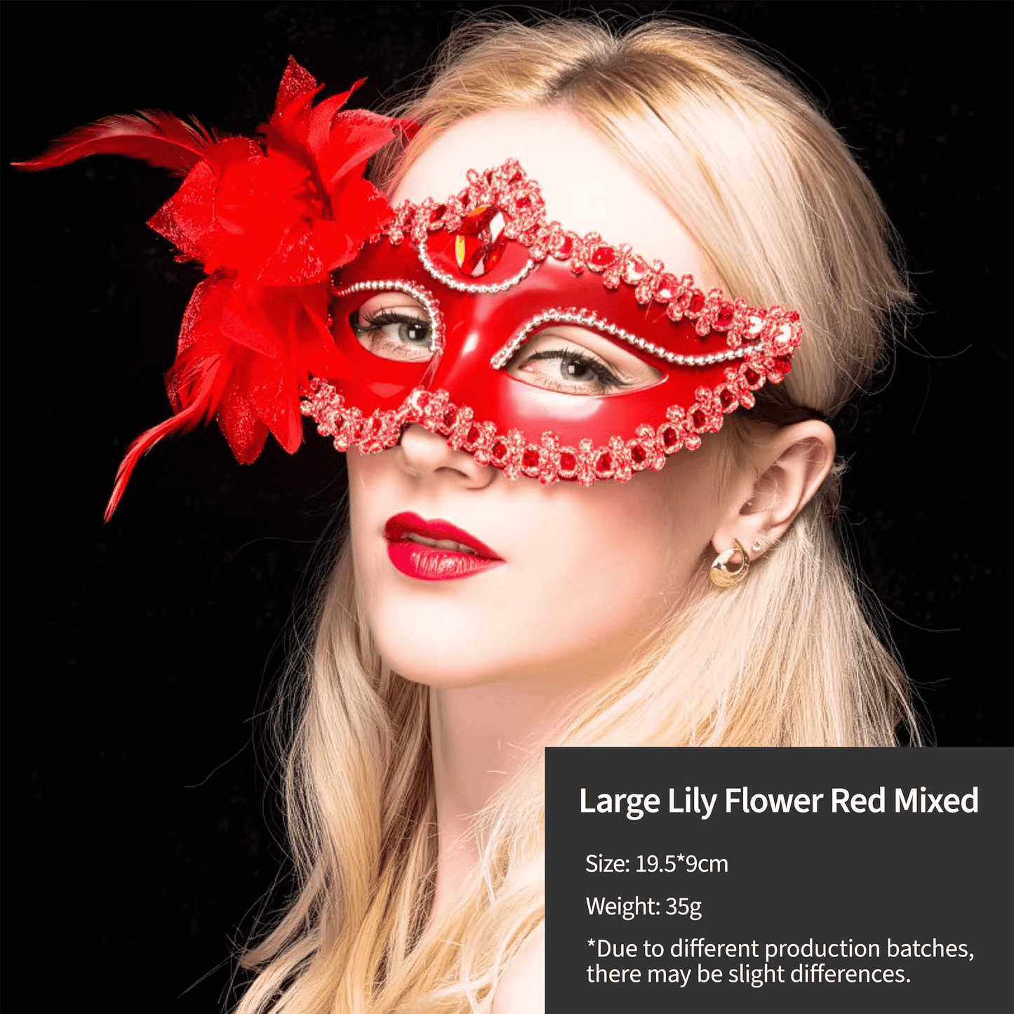 Elegant Feather & Lace Masquerade Masks - Venetian-Style for Halloween - party X party