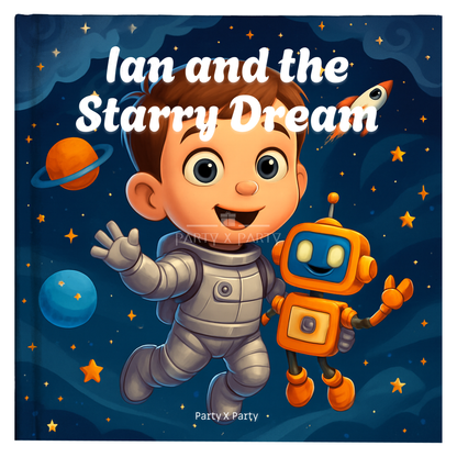 (Your Child's Name) and the Starry Dream - A Personalized Storybook party X party