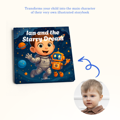 (Your Child's Name) and the Starry Dream - A Personalized Storybook party X party