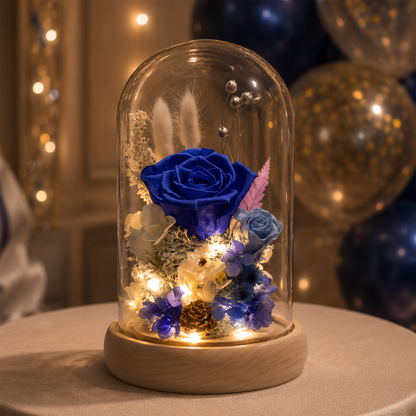 Eternal Blue Rose Flower– F03-BE party X party