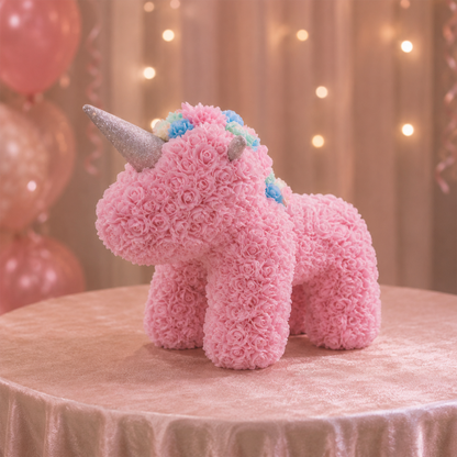 Rose Unicorn Gift - Enchanting Keepsake for Unicorn Lovers | UN02 party X party