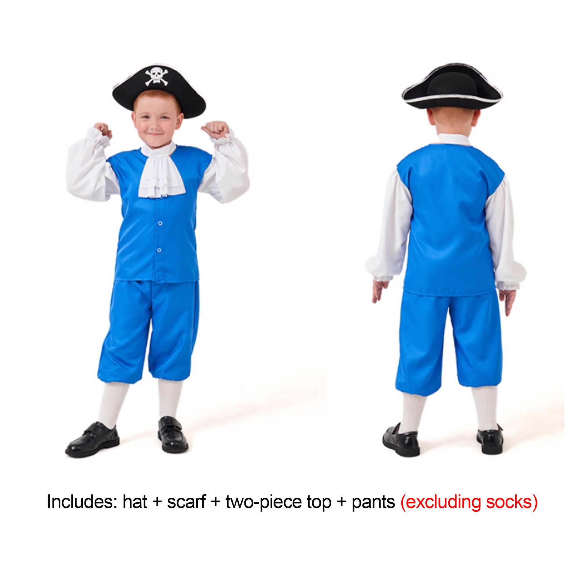 Cosplay Kid Pirate Costume: Pirates of the Caribbean Outfit Boy/Girl party X party