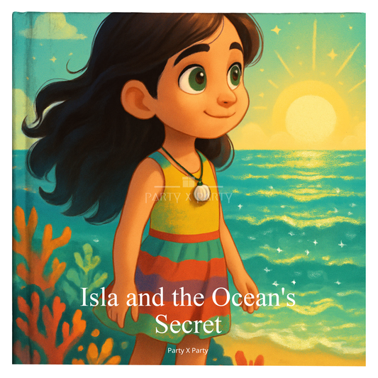 Isla and the Ocean's Secret - A Personalized Storybook party X party
