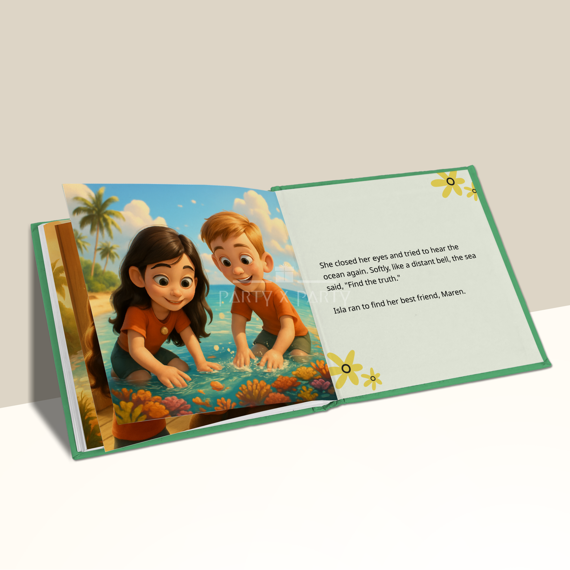Isla and the Ocean's Secret - A Personalized Storybook (Copy) party X party