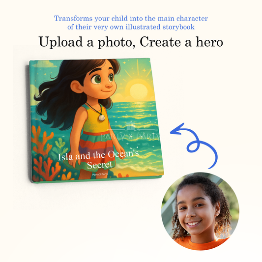 Isla and the Ocean's Secret - A Personalized Storybook (Copy) party X party