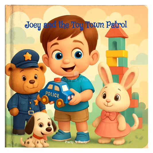 (Your Child's Name) and the Toy Town Patrol party X party