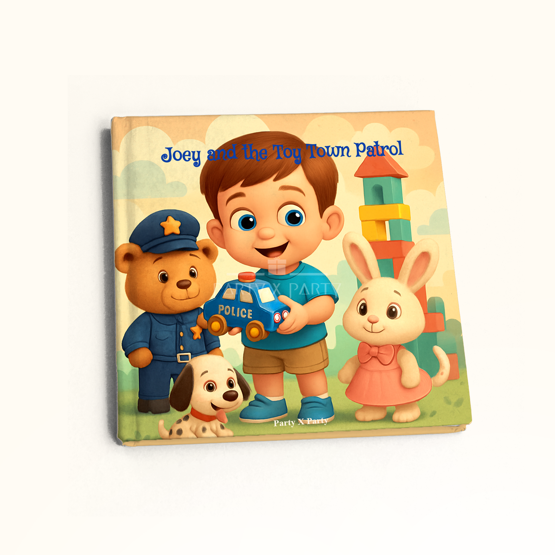 (Your Child's Name) and the Toy Town Patrol party X party