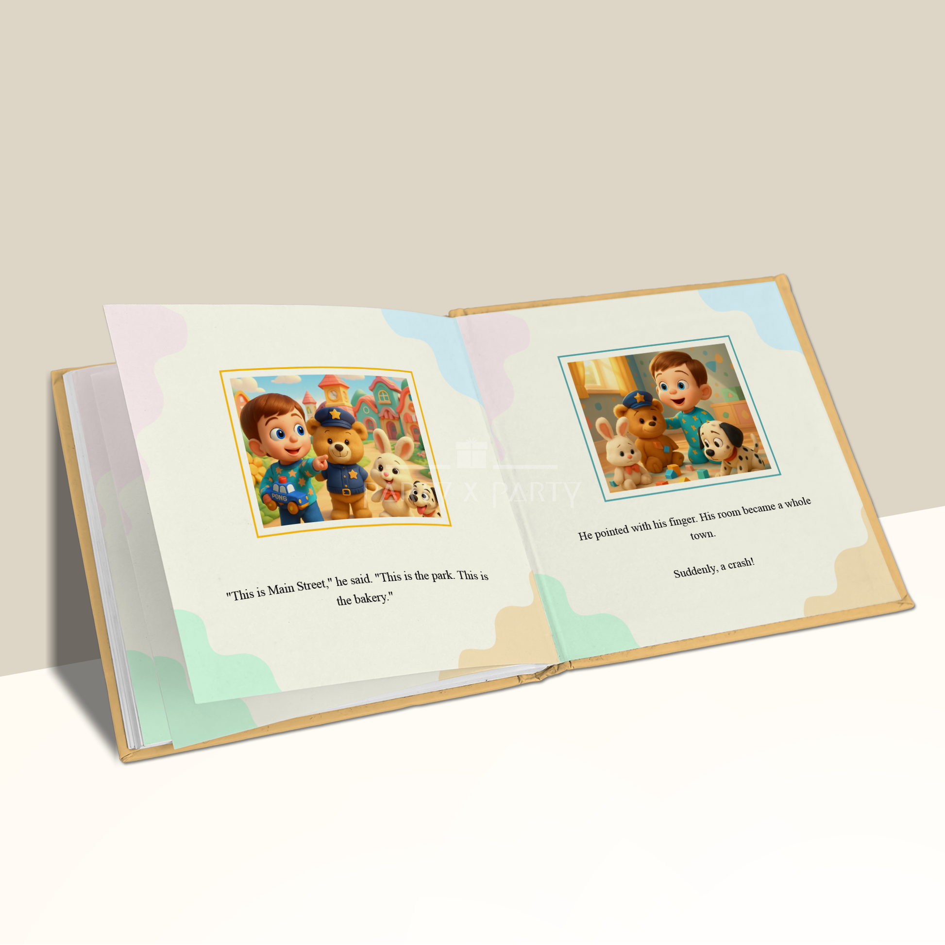 (Your Child's Name) and the Toy Town Patrol party X party