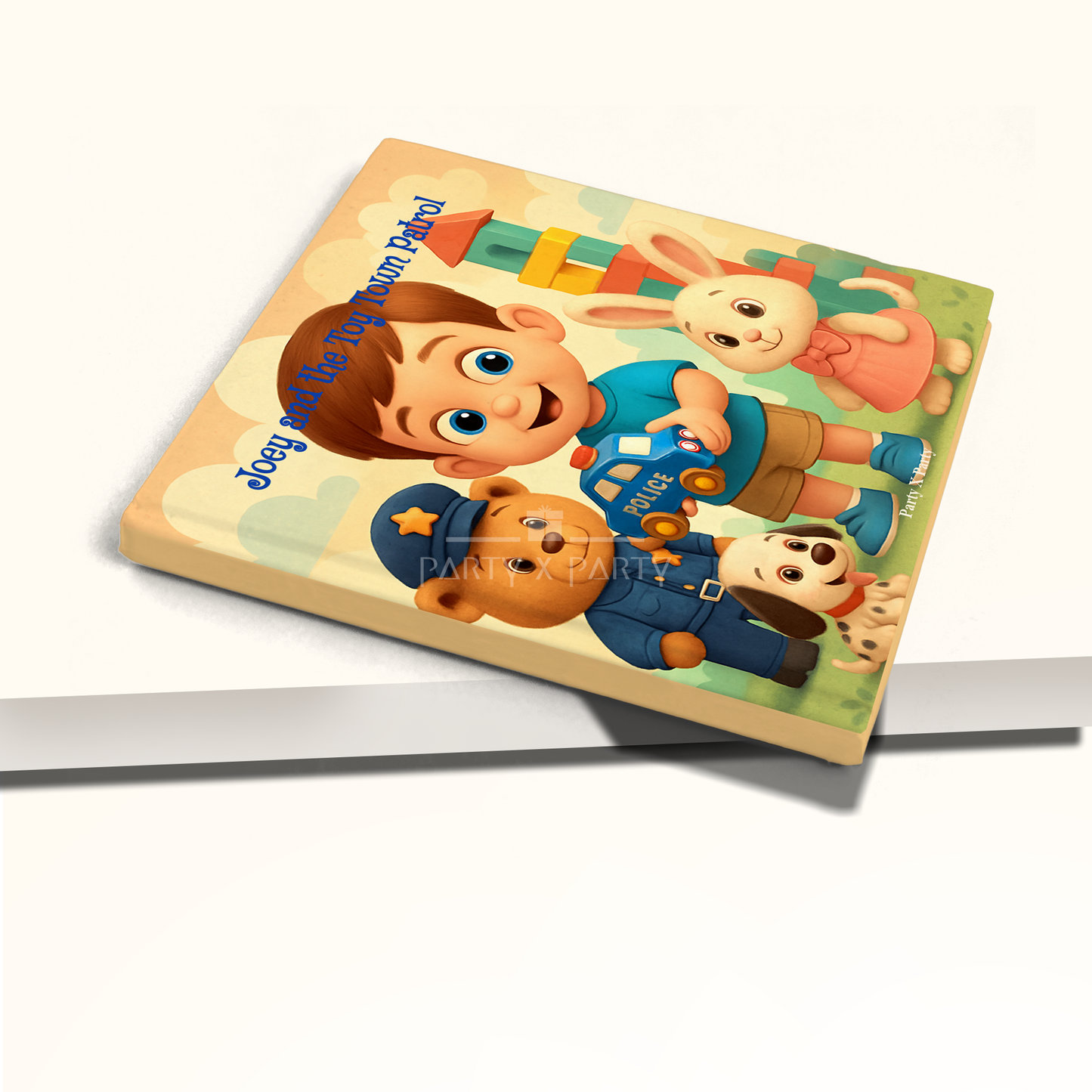 (Your Child's Name) and the Toy Town Patrol party X party