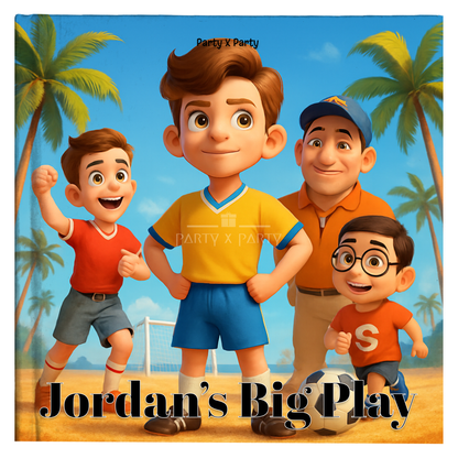 (Your Child's Name) Big Play - A Personalized Storybook party X party