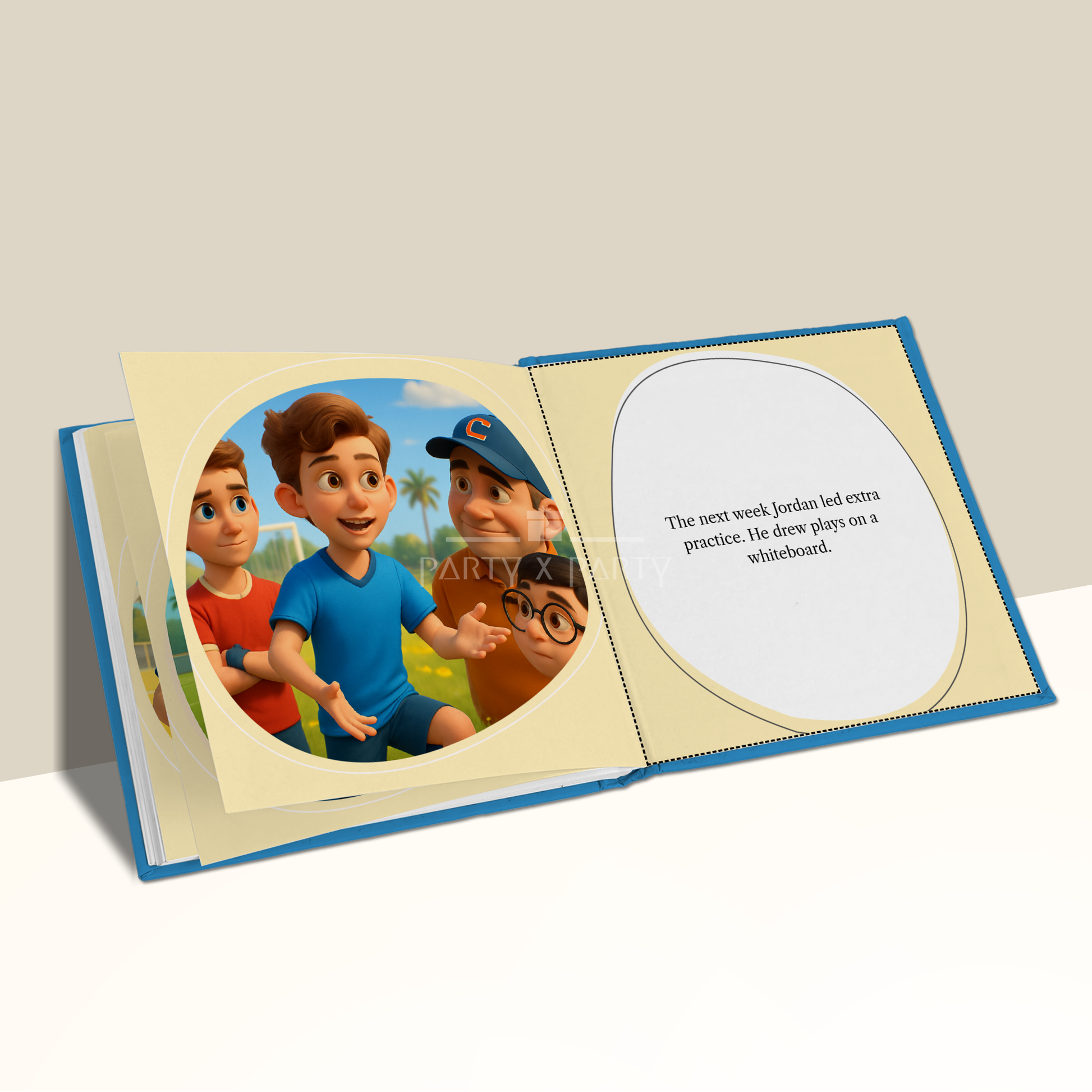 (Your Child's Name) Big Play - A Personalized Storybook party X party