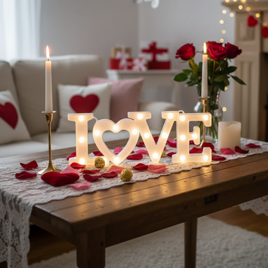 Valentine’s Day Limited LOVE LED Light Sign – Proposal & Anniversary Decor - LED01 party X party