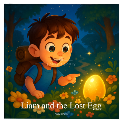 Liam and the Lost Egg - A Personalized Storybook (Copy) party X party