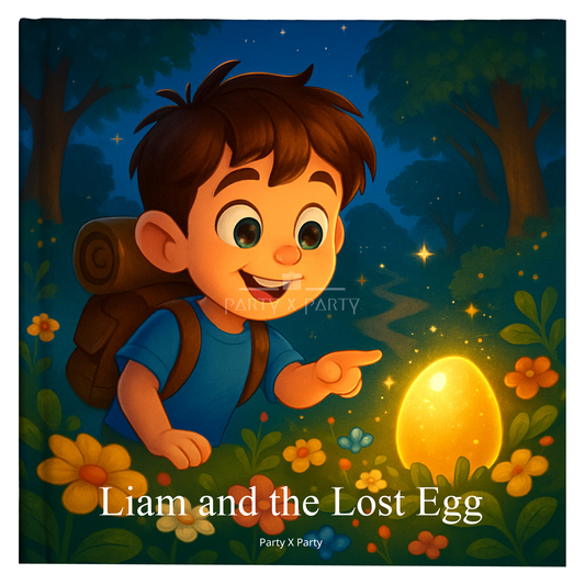 Liam and the Lost Egg - A Personalized Storybook (Copy) party X party