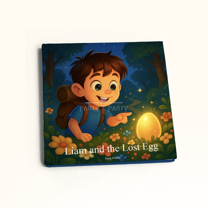 Liam and the Lost Egg - A Personalized Storybook (Copy) party X party