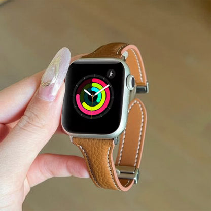Apple Watch Women’s Leather Strap – Autumn &amp; Winter Style with Magnetic Closure SW-32 party X party