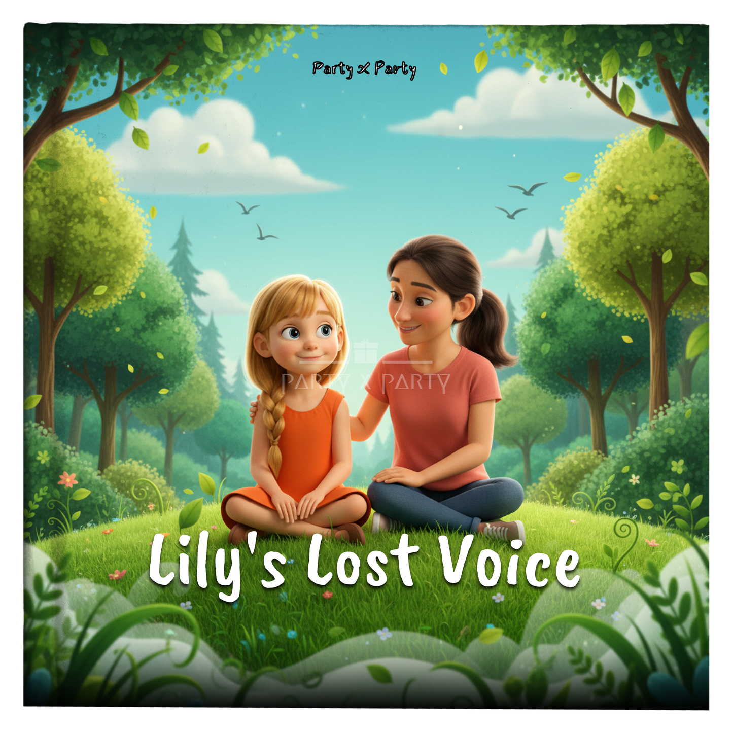 (Your Child's Name) Lost Voice - A Personalized Storybook party X party