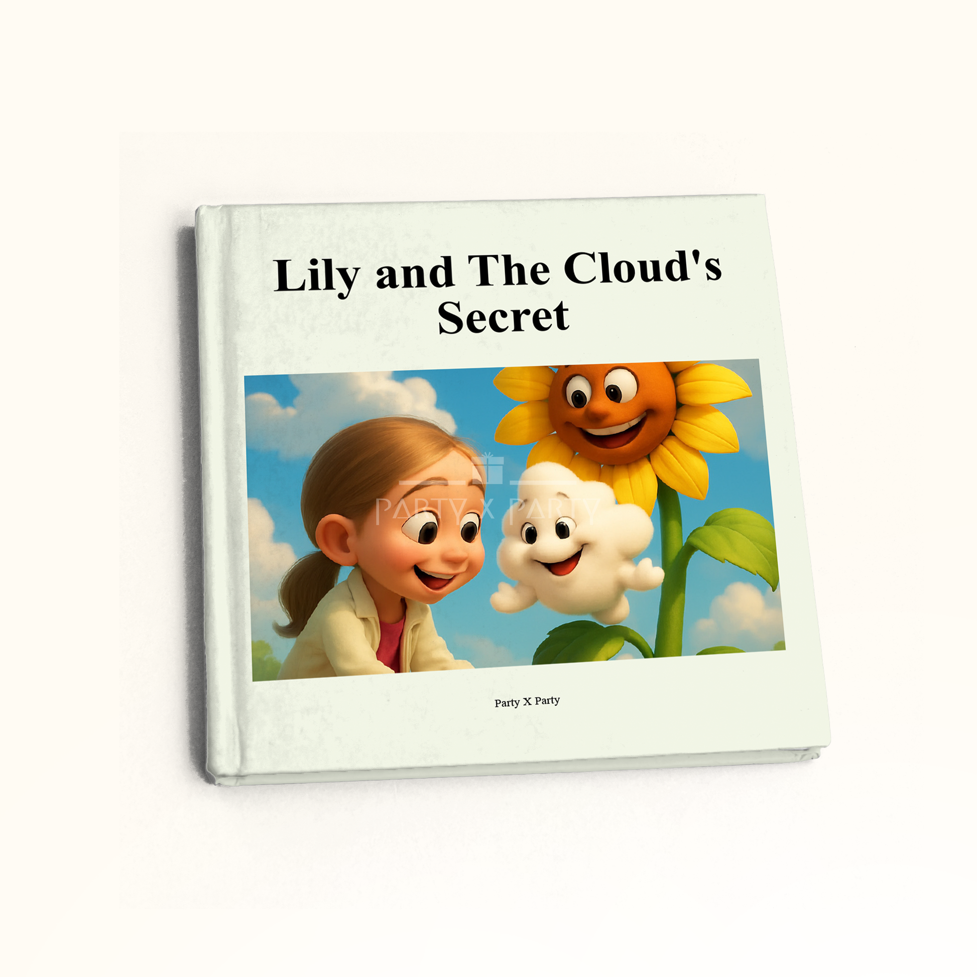 Lily and the Cloud's Secret Customized Book party X party