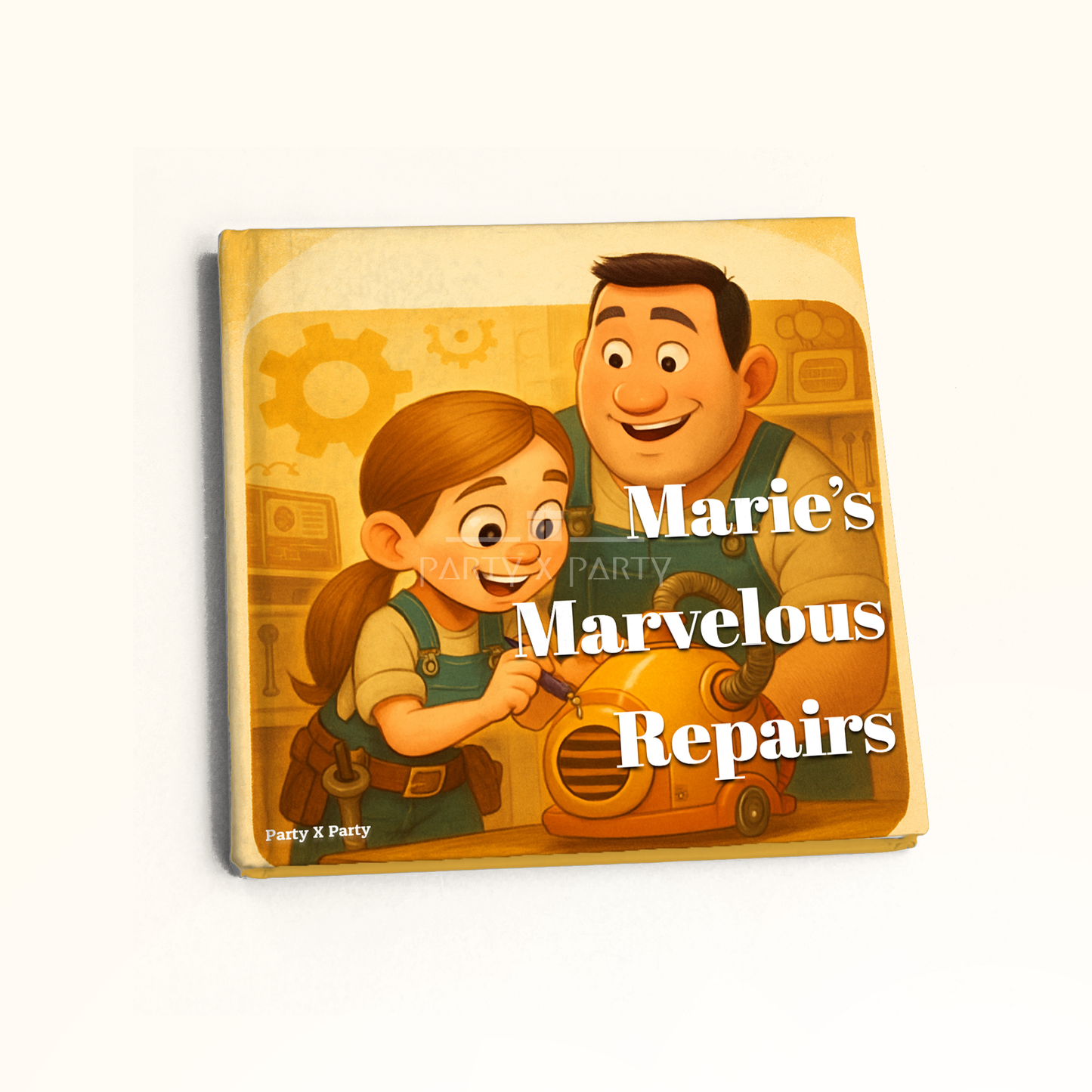 (Your Child's Name) Marvelous Repairs - A Personalized Storybook party X party