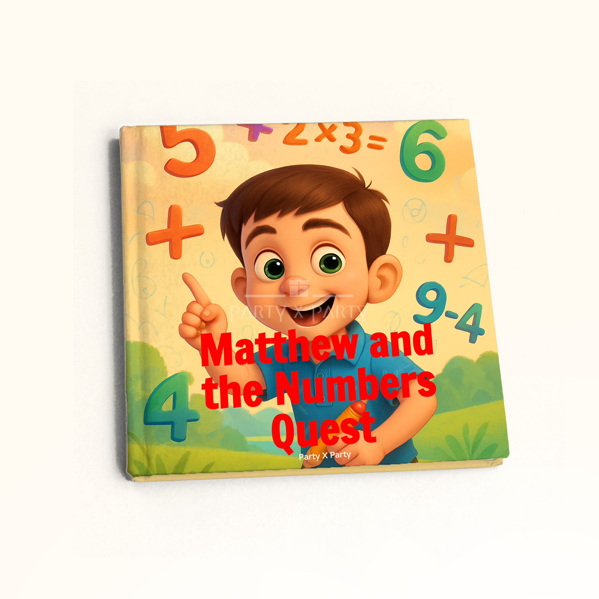 Matthew and the Numbers Quest - A Personalized Storybook party X party