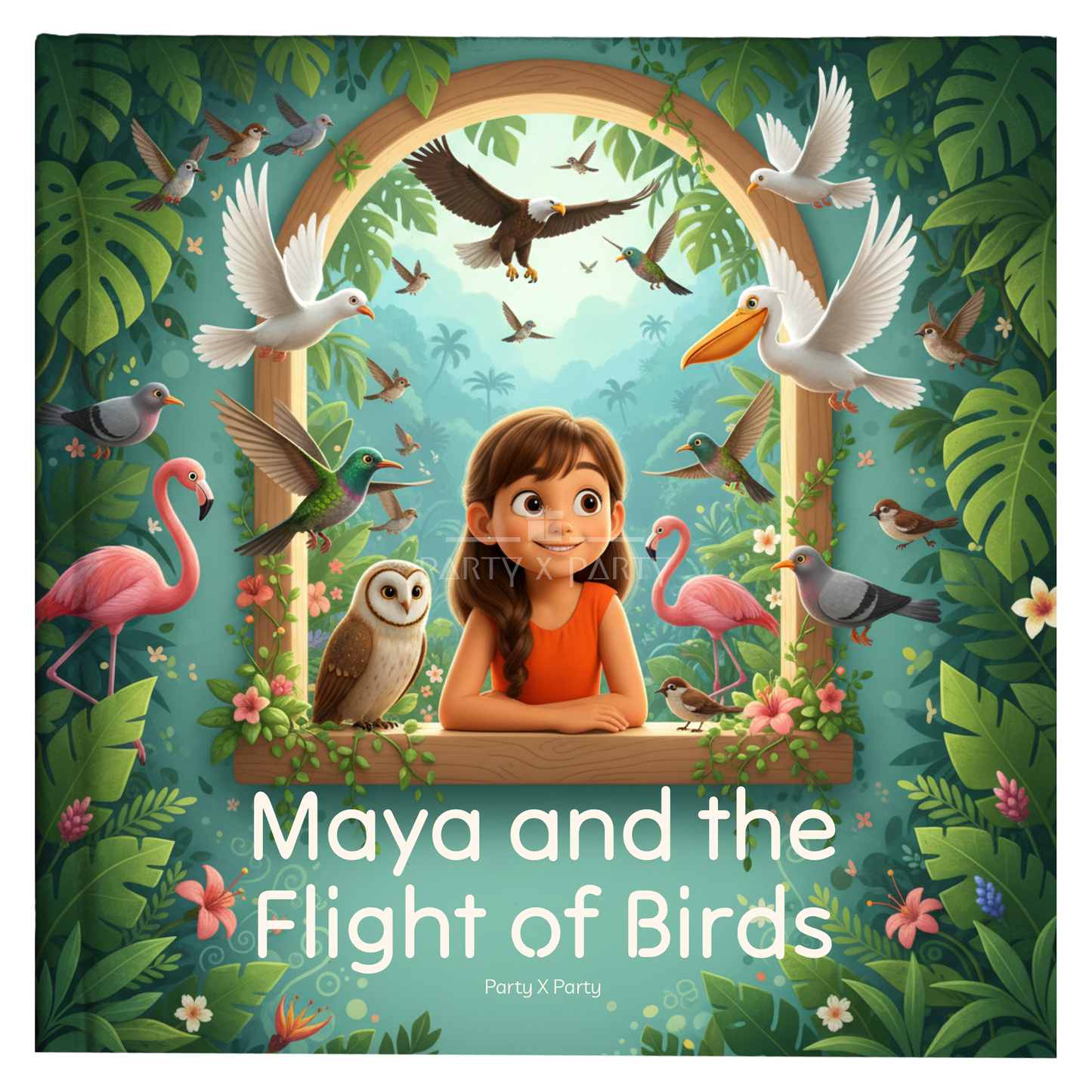 (Your Child's Name) and the Flight of Birds - A Personalized Storybook party X party