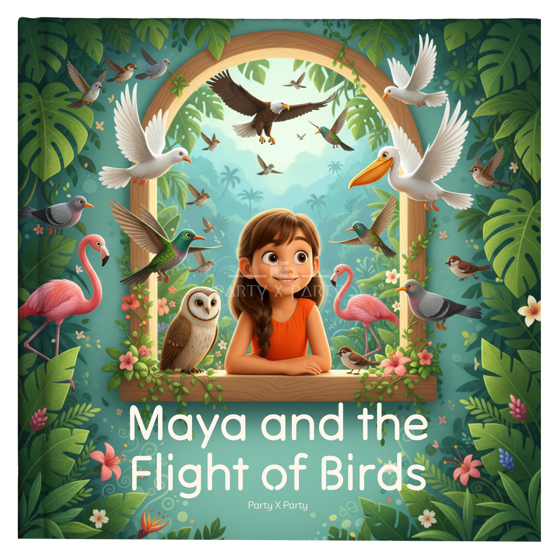 (Your Child's Name) and the Flight of Birds - A Personalized Storybook party X party