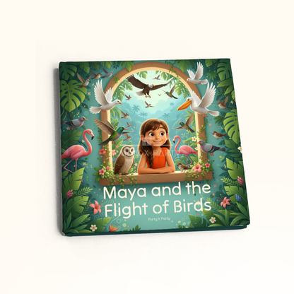 (Your Child's Name) and the Flight of Birds - A Personalized Storybook party X party