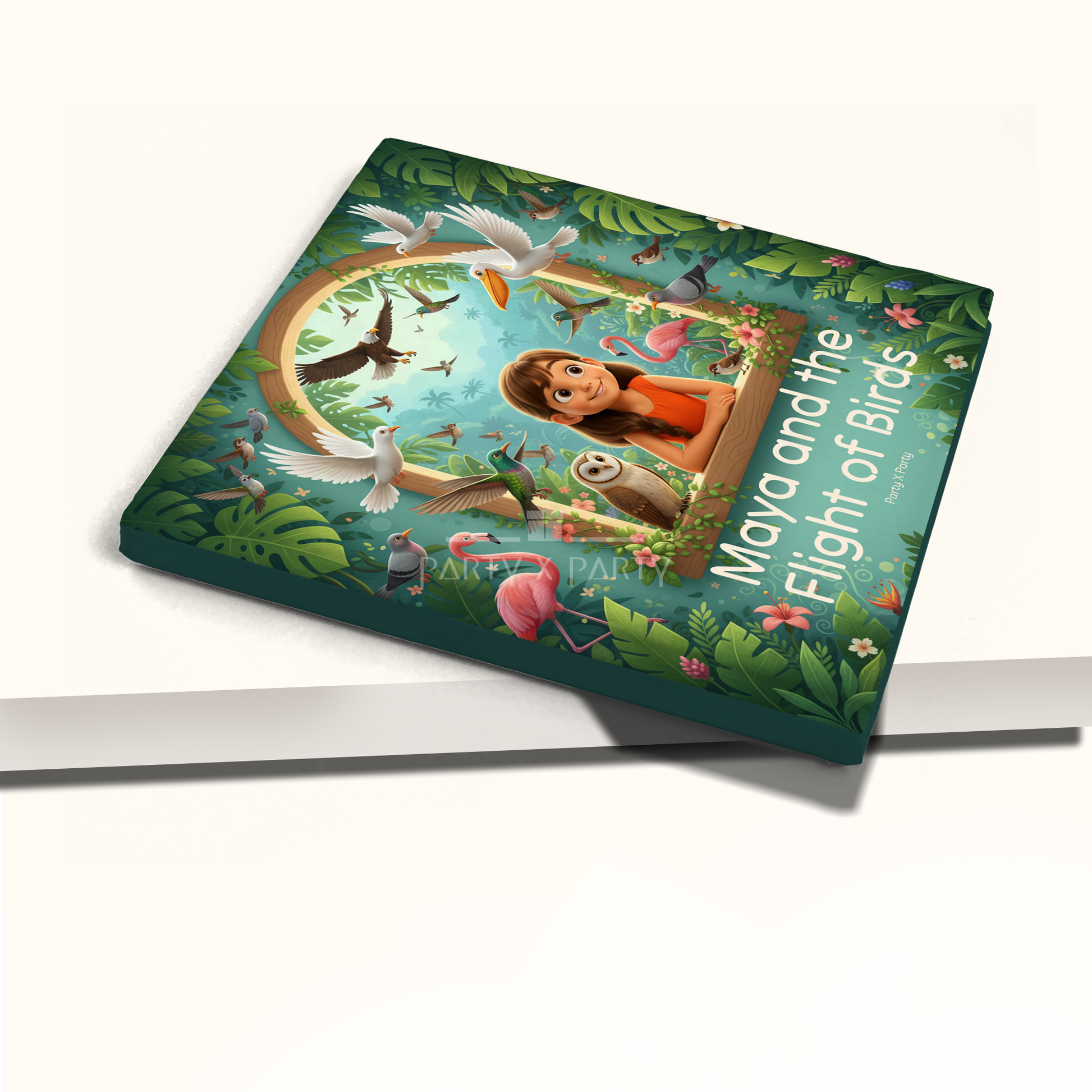 (Your Child's Name) and the Flight of Birds - A Personalized Storybook party X party