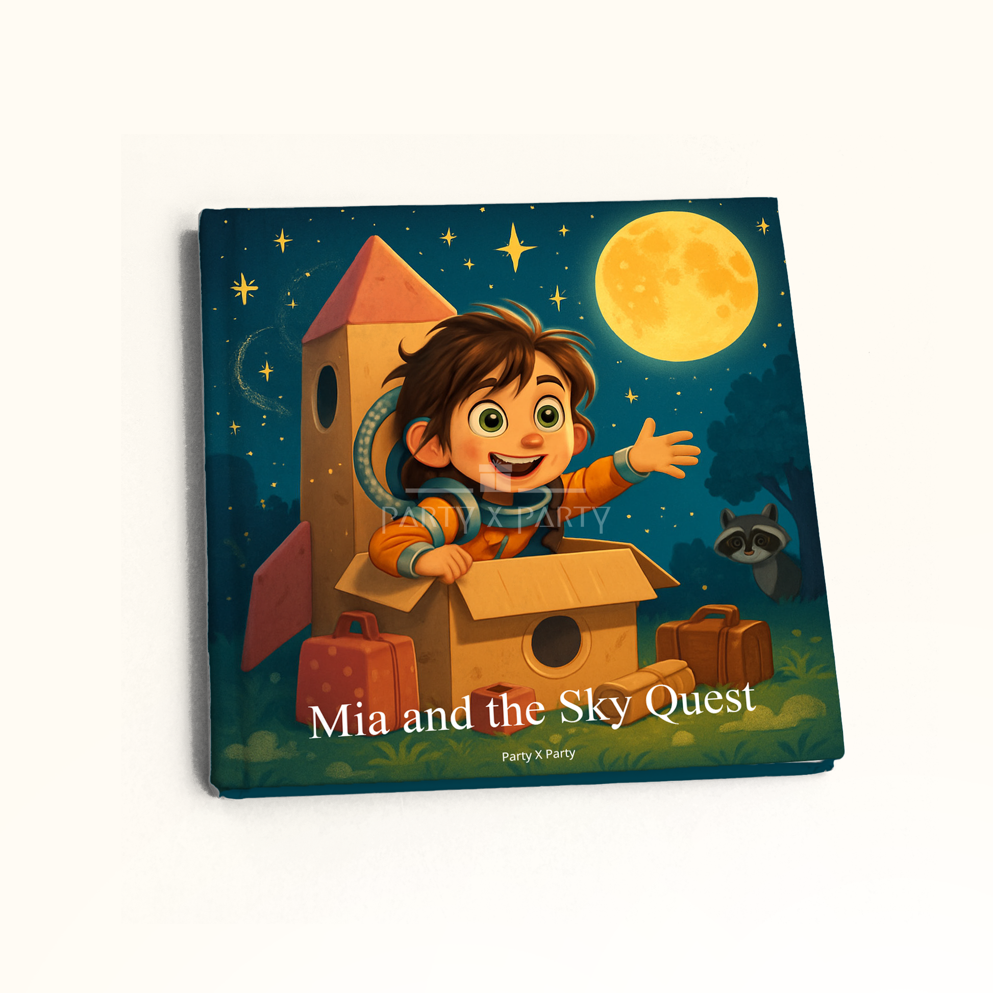Mia and the Sky Quest - A Personalized Storybook party X party