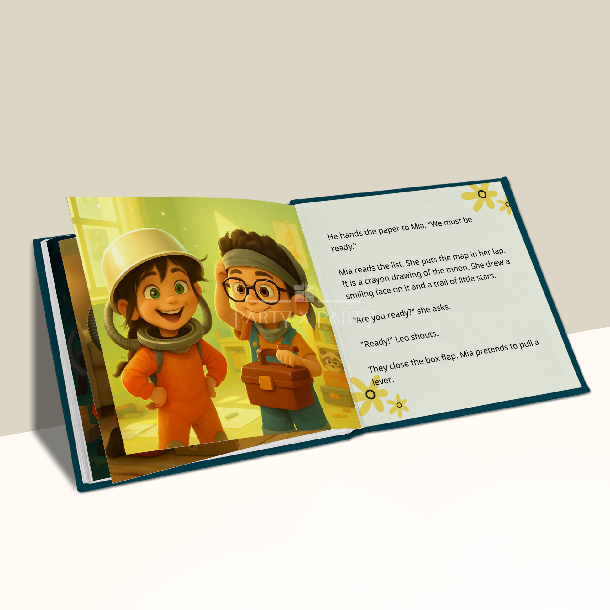 Mia and the Sky Quest - A Personalized Storybook party X party