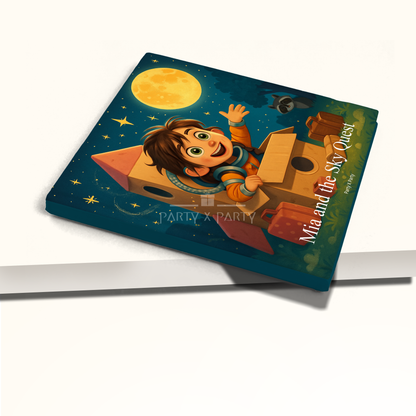 Mia and the Sky Quest - A Personalized Storybook party X party