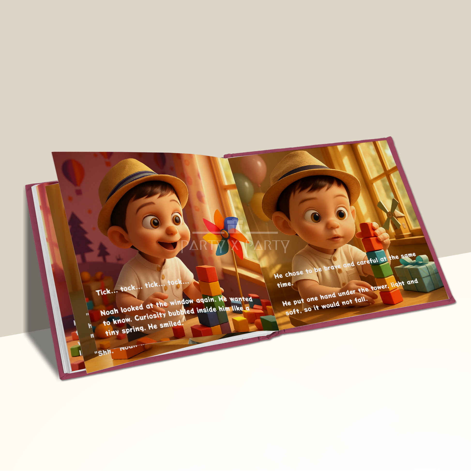 (Your Child's Name) and the Tick-Tock Peak - A Personalized Storybook party X party