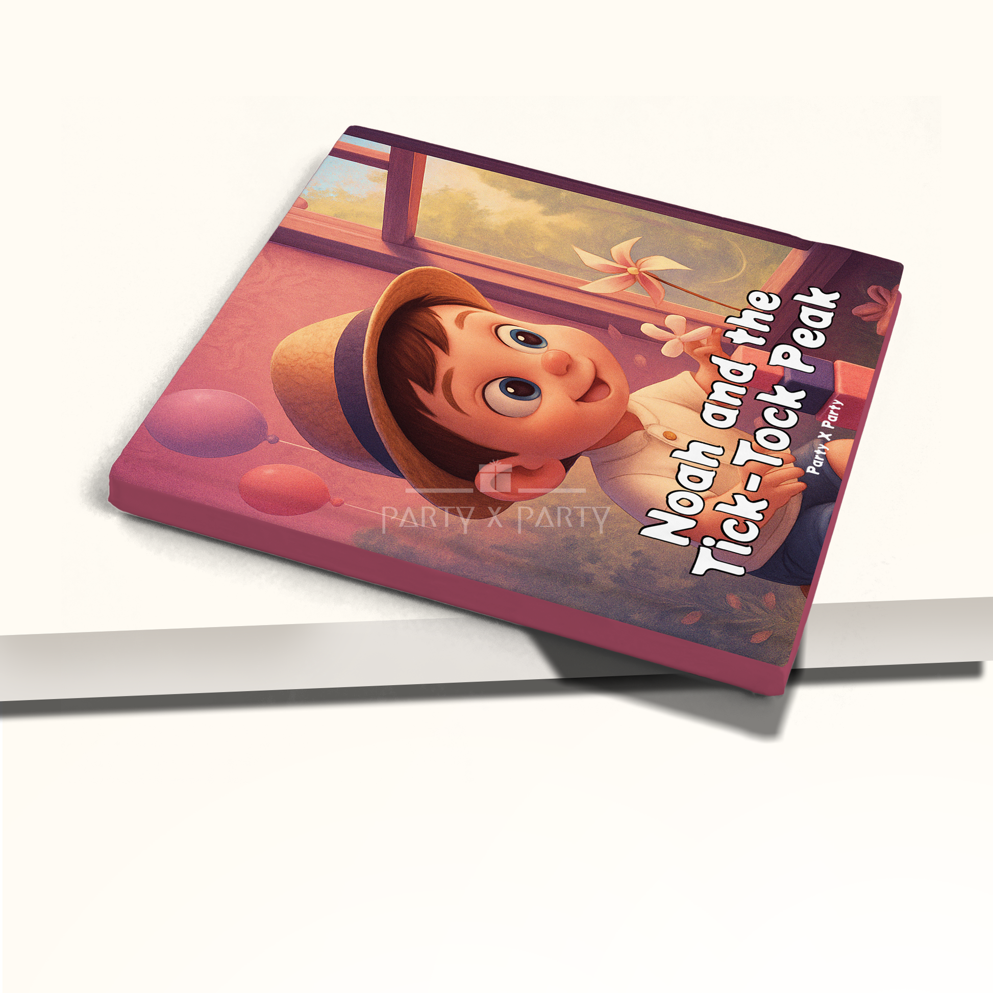 (Your Child's Name) and the Tick-Tock Peak - A Personalized Storybook party X party